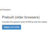 PDF.js插件使用（含部署到windows、nginx的注意事项）